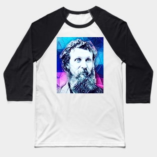 John Muir Snowy Portrait | John Muir Artwork 5 Baseball T-Shirt